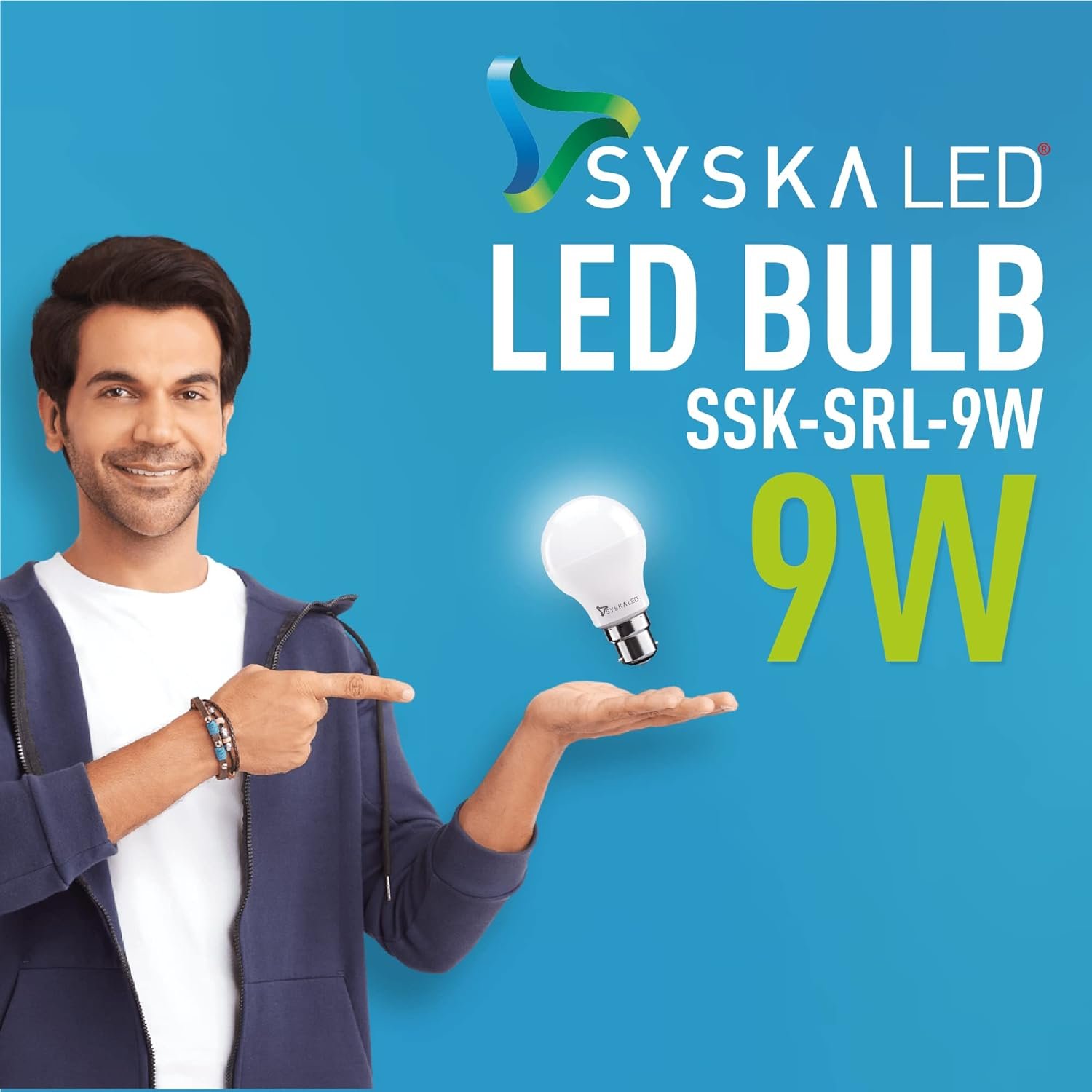 SYSKA 9 Watts Electric Powered LED Bulb - Image 5